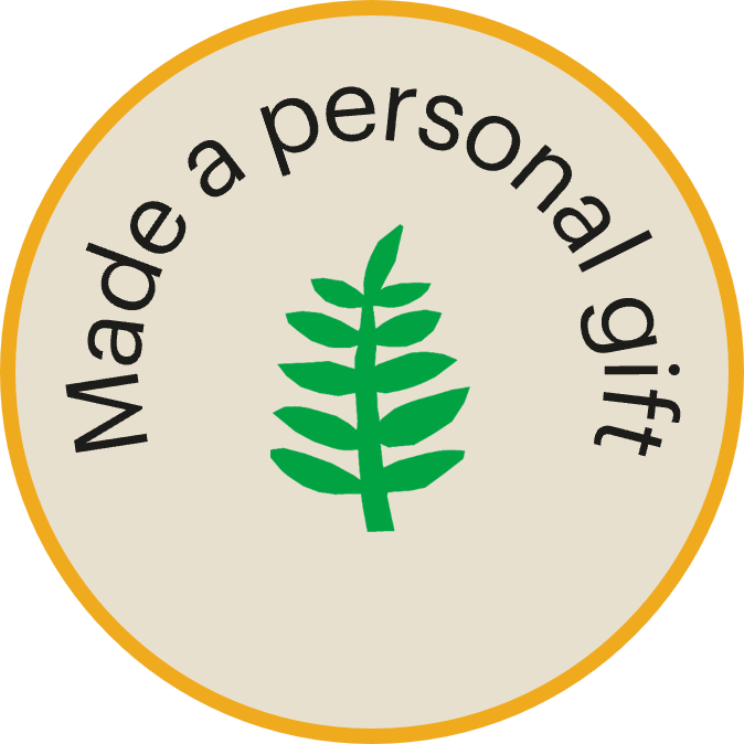 For those participants who made a donation to their own fundraising page