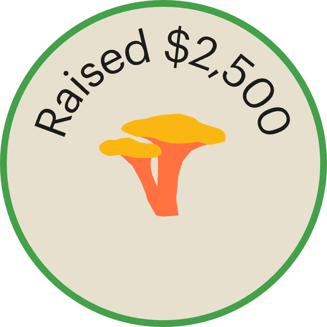 For those leading fundraisers who have raised $2,500